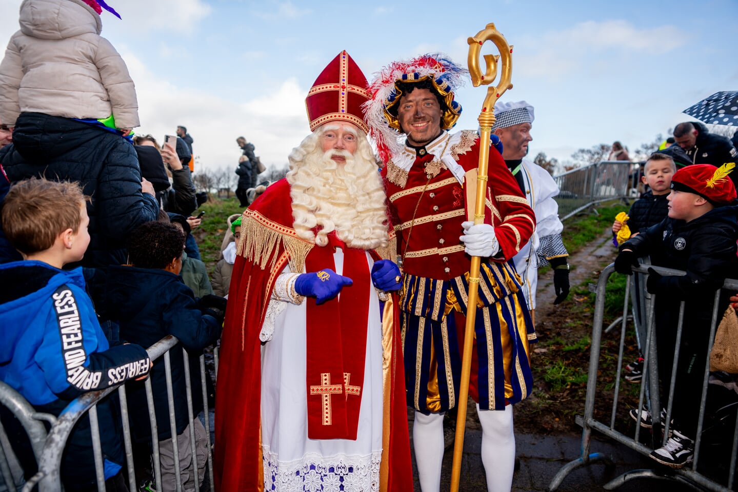 Aankomst Sinterklaas in Vianen