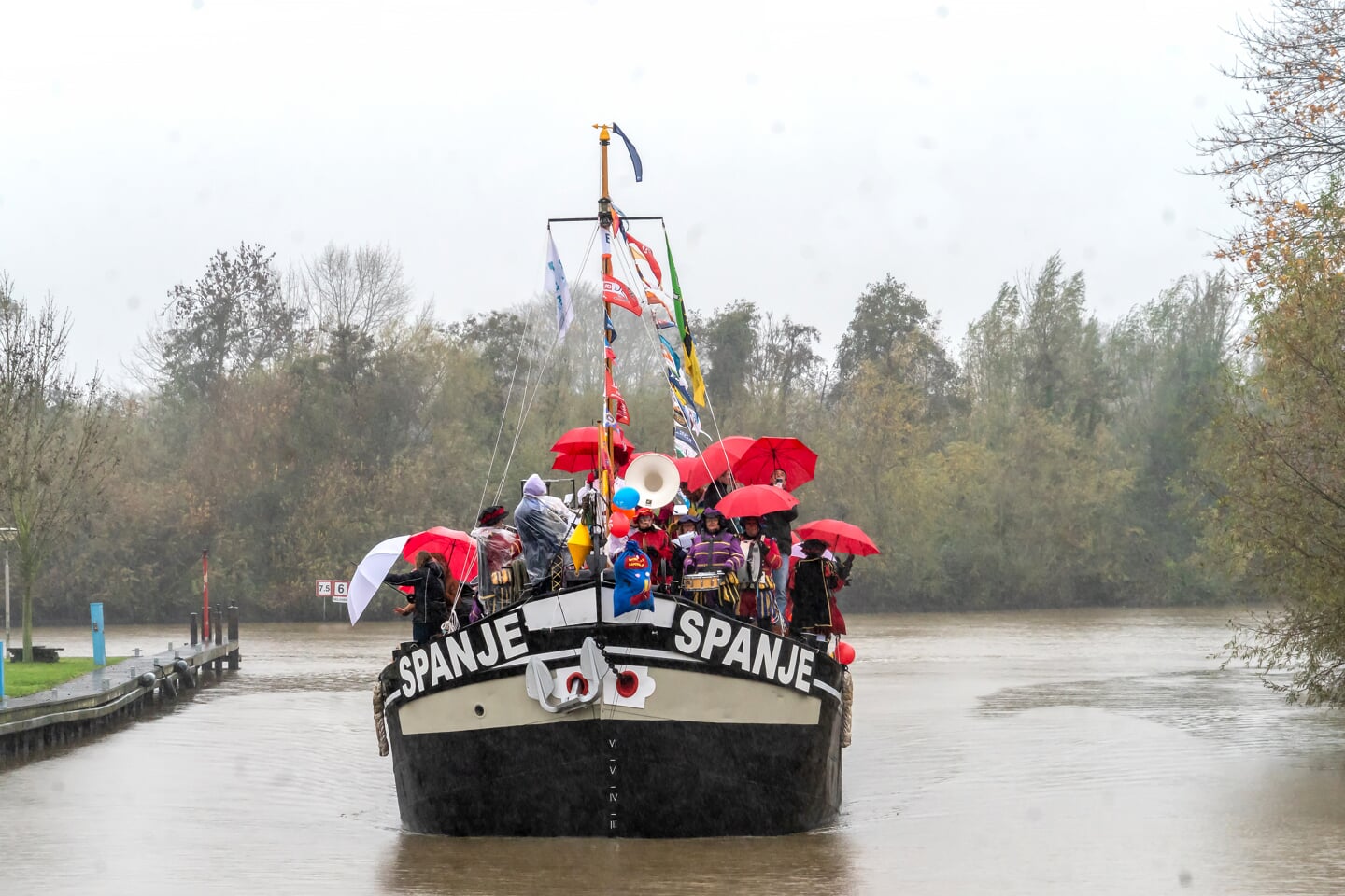 Aankomst Sinterklaas i Leerdam