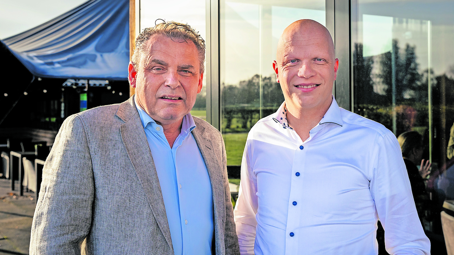 • Mark Timmer en Bastiaan de Groot.