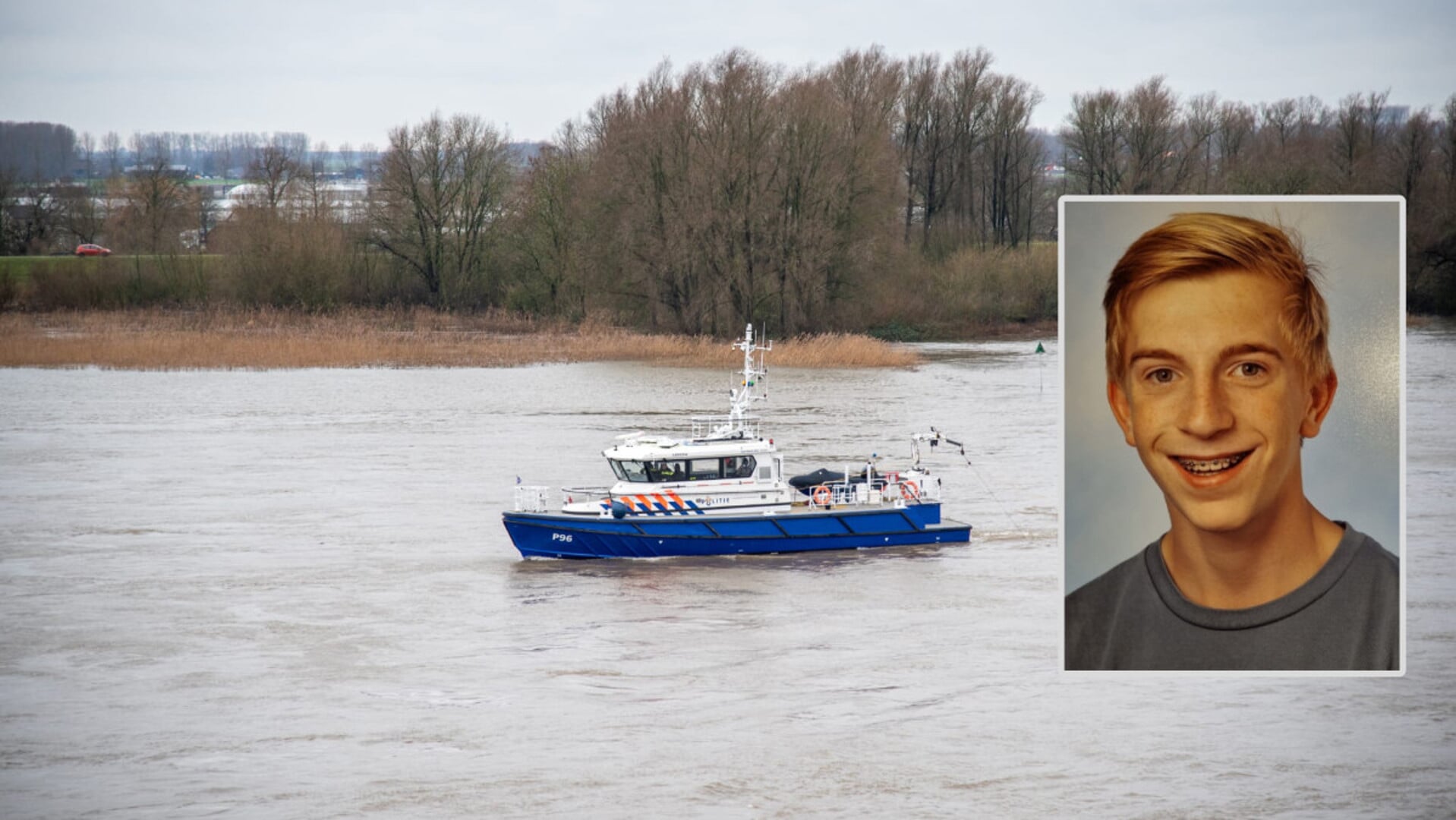 Zoektocht Op De Merwede Bij Gorinchem Naar Vermiste Yoran (16) Uit ...