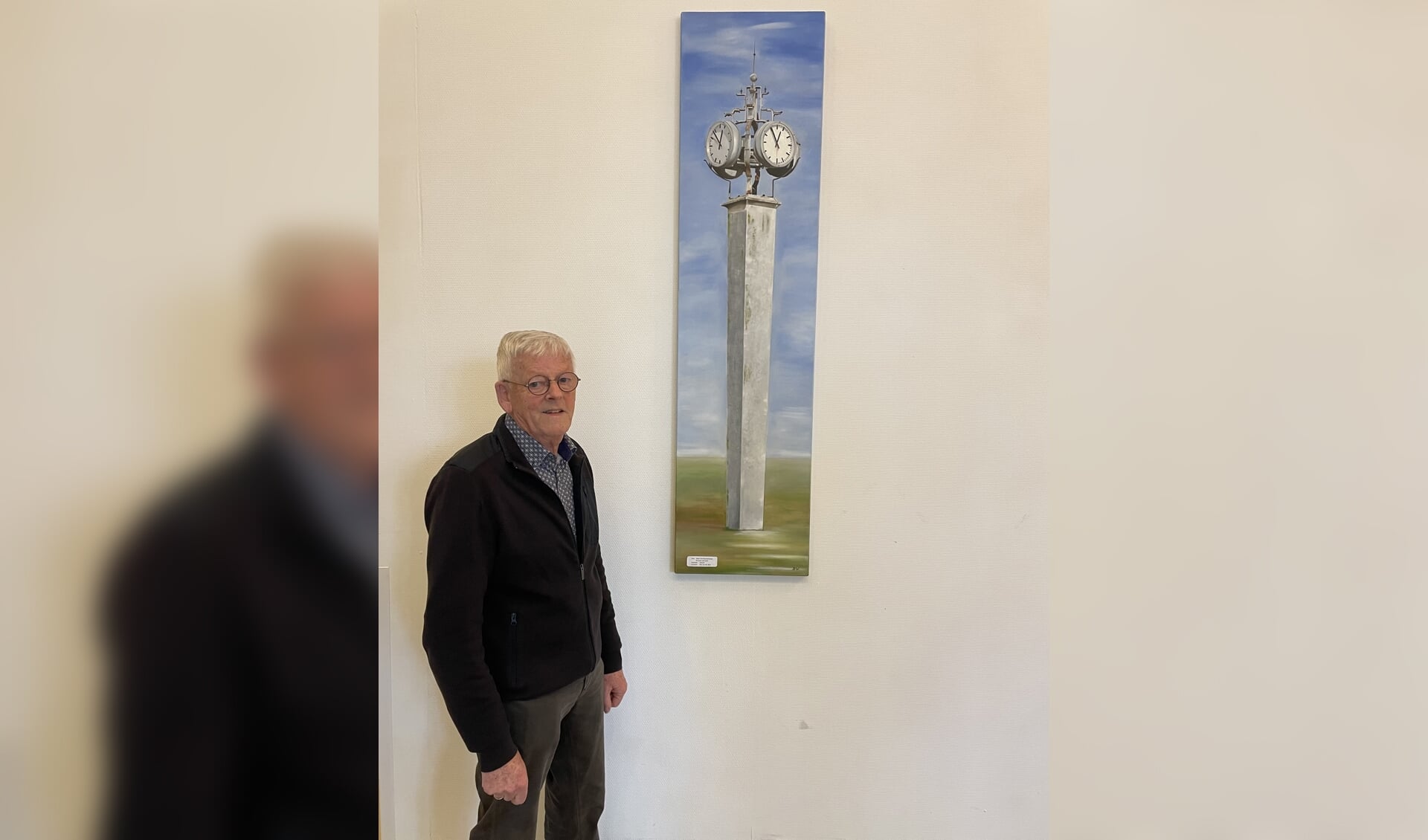 Schilderij 'Klok in Noorderstraat' nu zien in Tiendhove | Al het nieuws uit Krimpenerwaard