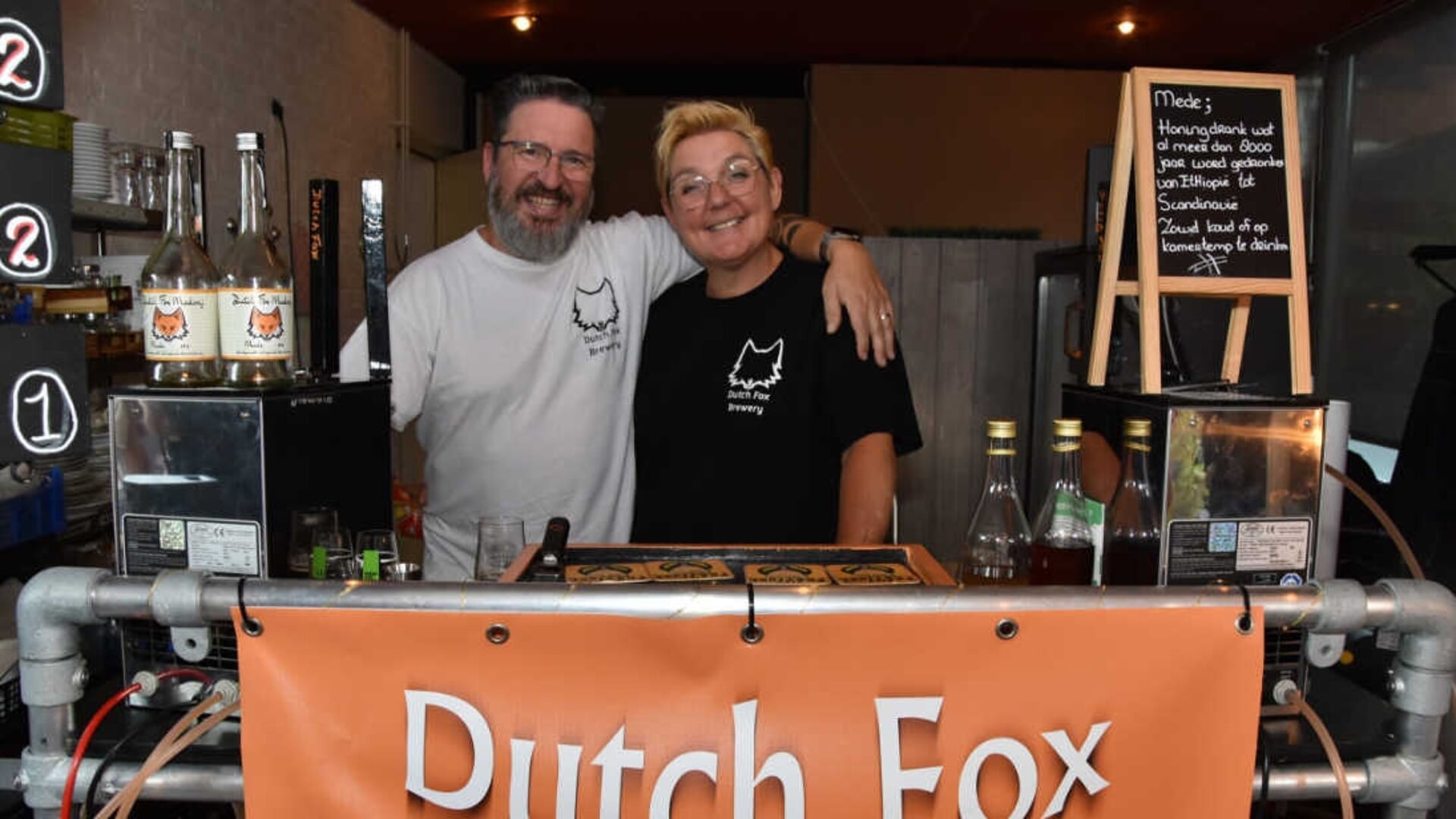 • Bierbrouwer Harry de Vos van Dutch Fox Brewery uit Steenbergen.