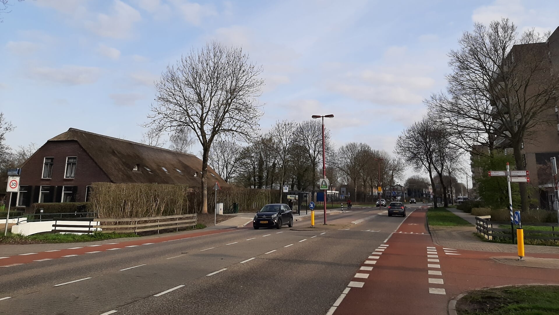 • De Batauweg in Nieuwegein.