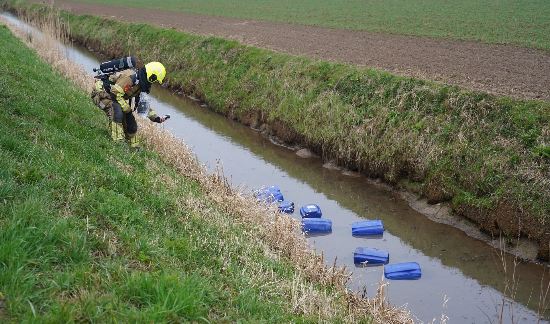 • Op twee locaties werd drugsafval gevonden.