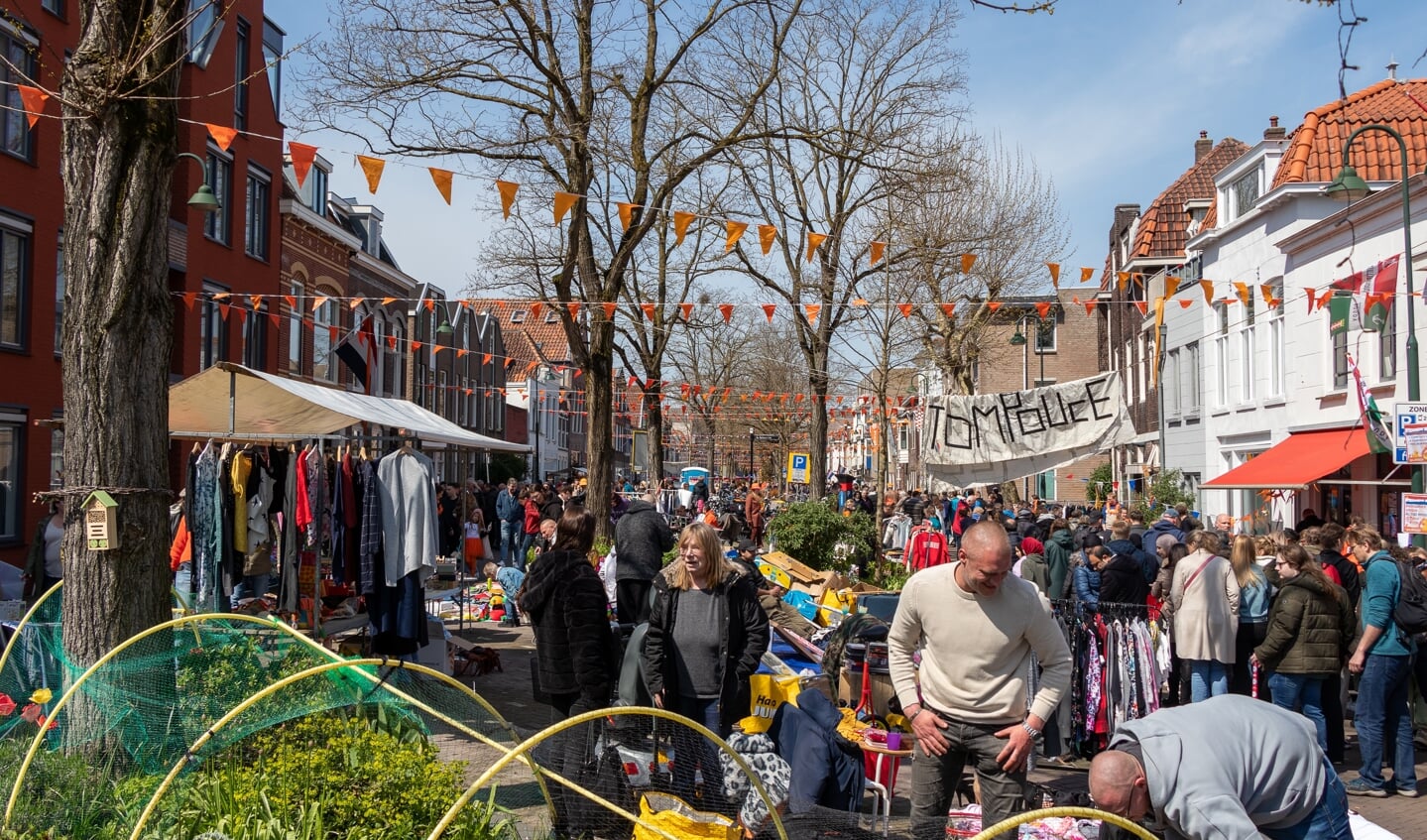 Drukte op de Oranjeboulevard