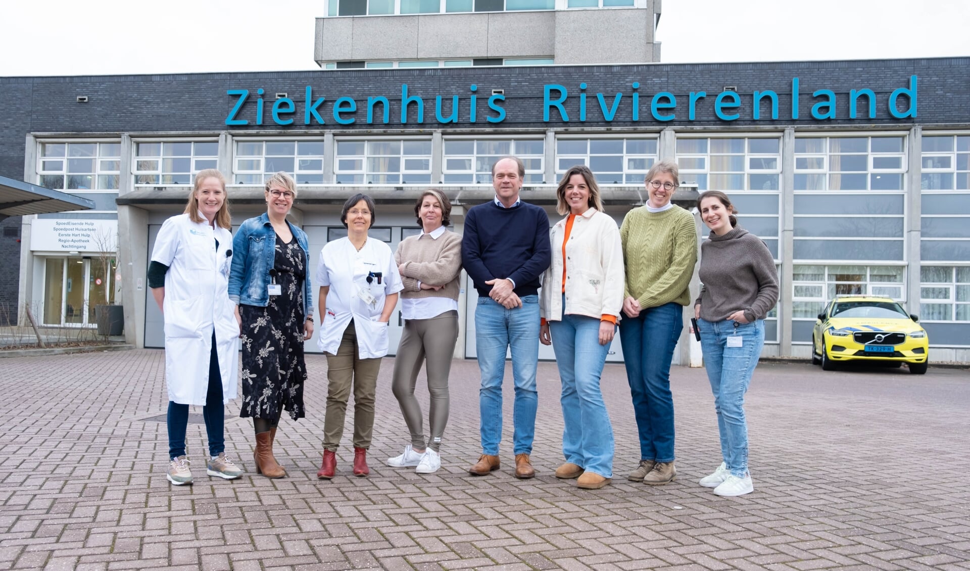 De verschillende specialisten in de regio werken samen in de POP-polikliniek van Ziekenhuis Rivierenland. 
