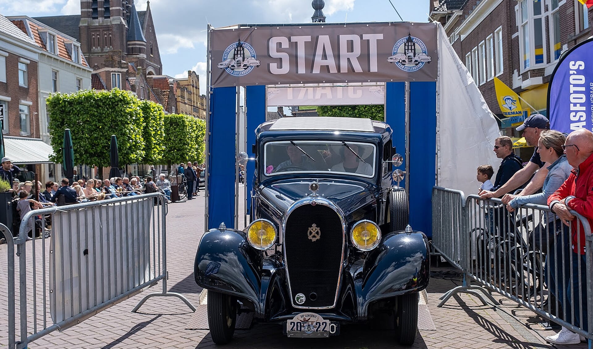 • Eén van de pronkstukken tijdens een vorige editie van Oldtimerdag