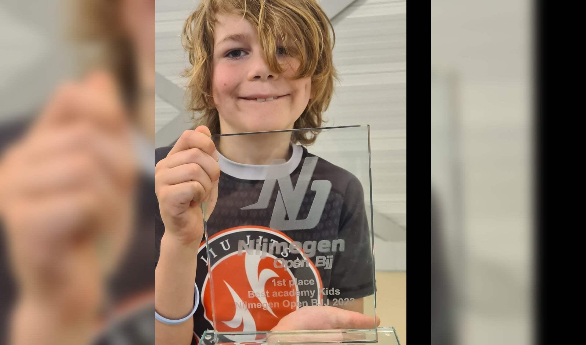 1st pkace Best Academy Kids Nijmegen Open BJJ 2023
