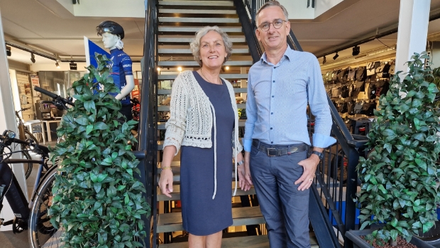 Boom Tweewielers stopt in Berkenwoude