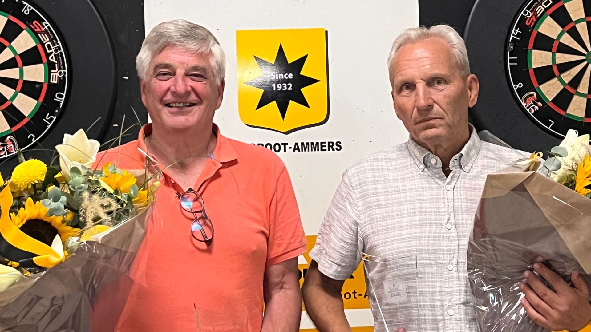 • Frits van Drenth (links) en Geert Ouweneel (rechts).