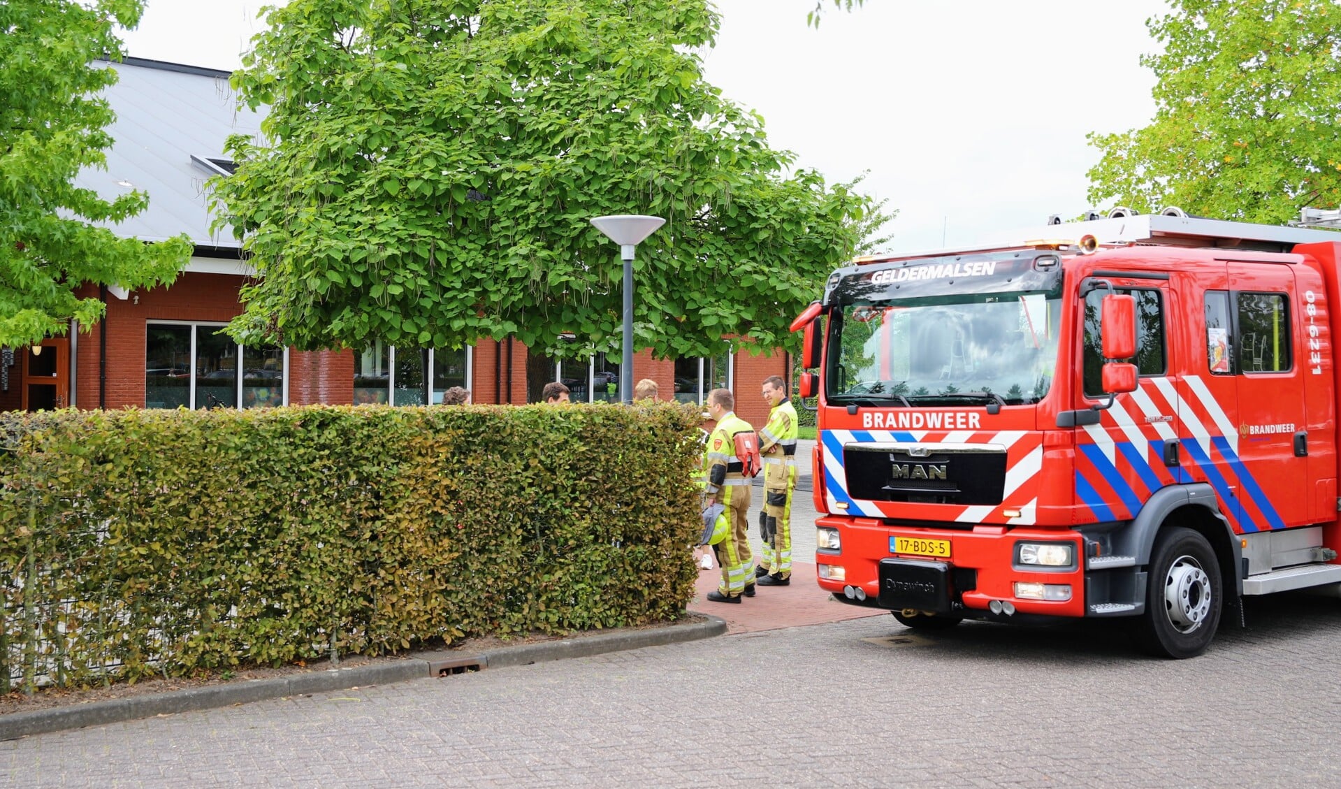 • Vlam in de pan bij de RBS Rehobothschool.