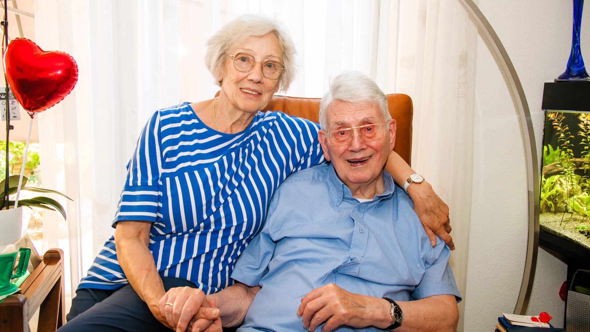 Ellen en Hans Krauss uit Tiel, deelnemers van Parkinsonkoor Tiel-Rivierenland.