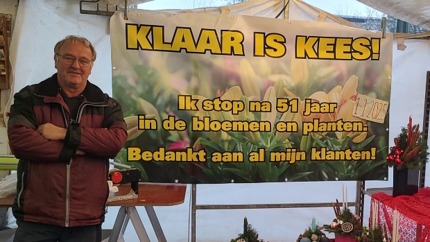 Kees Commandeur stopt ermee: zaterdag laatste keer in de Muilwijckstraat in Papendrecht