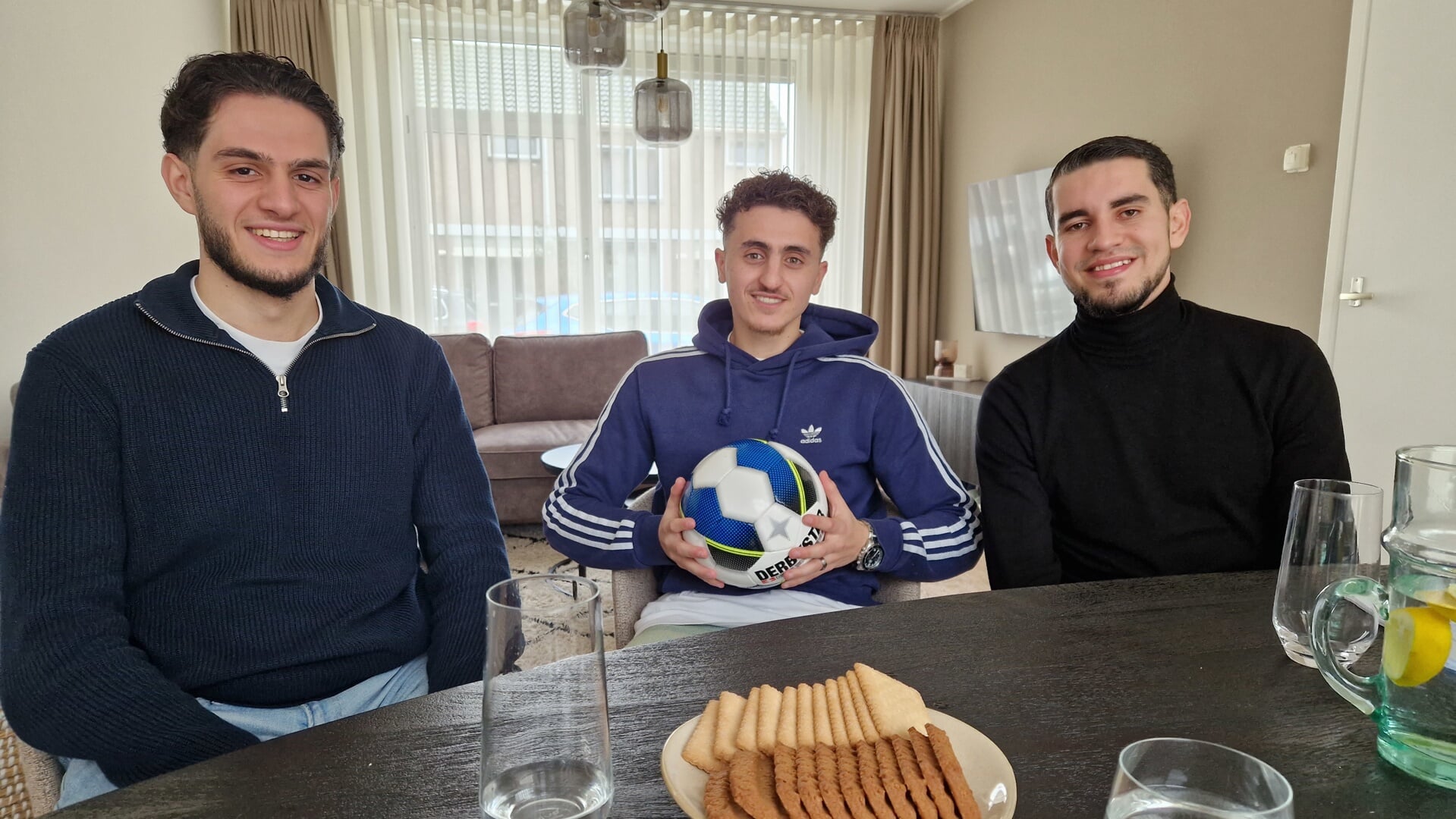 • Ayoub Allaoui, Mohammed El Harracha en Amine Kerroum.