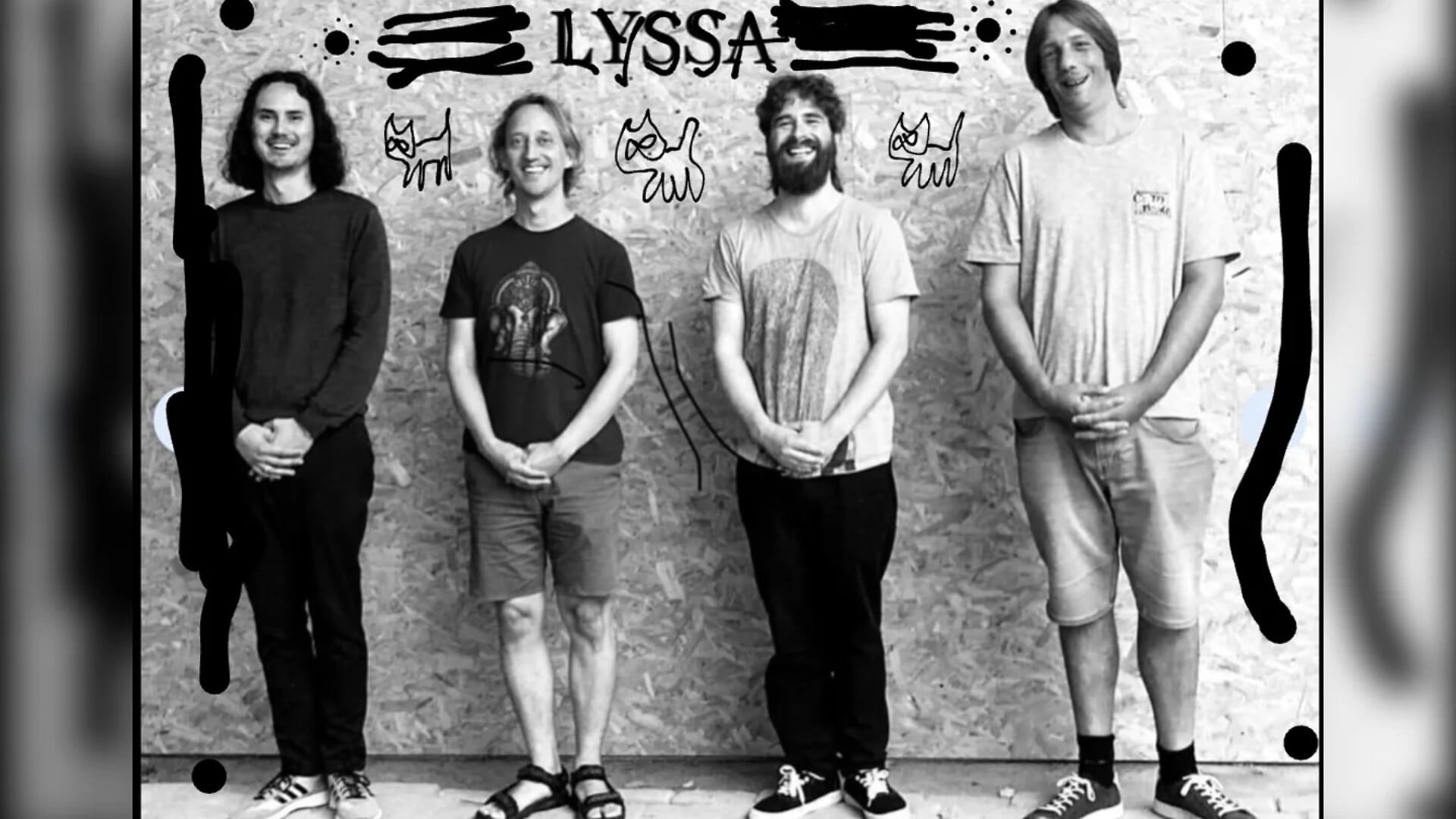 • De vierkoppige band LYSSA