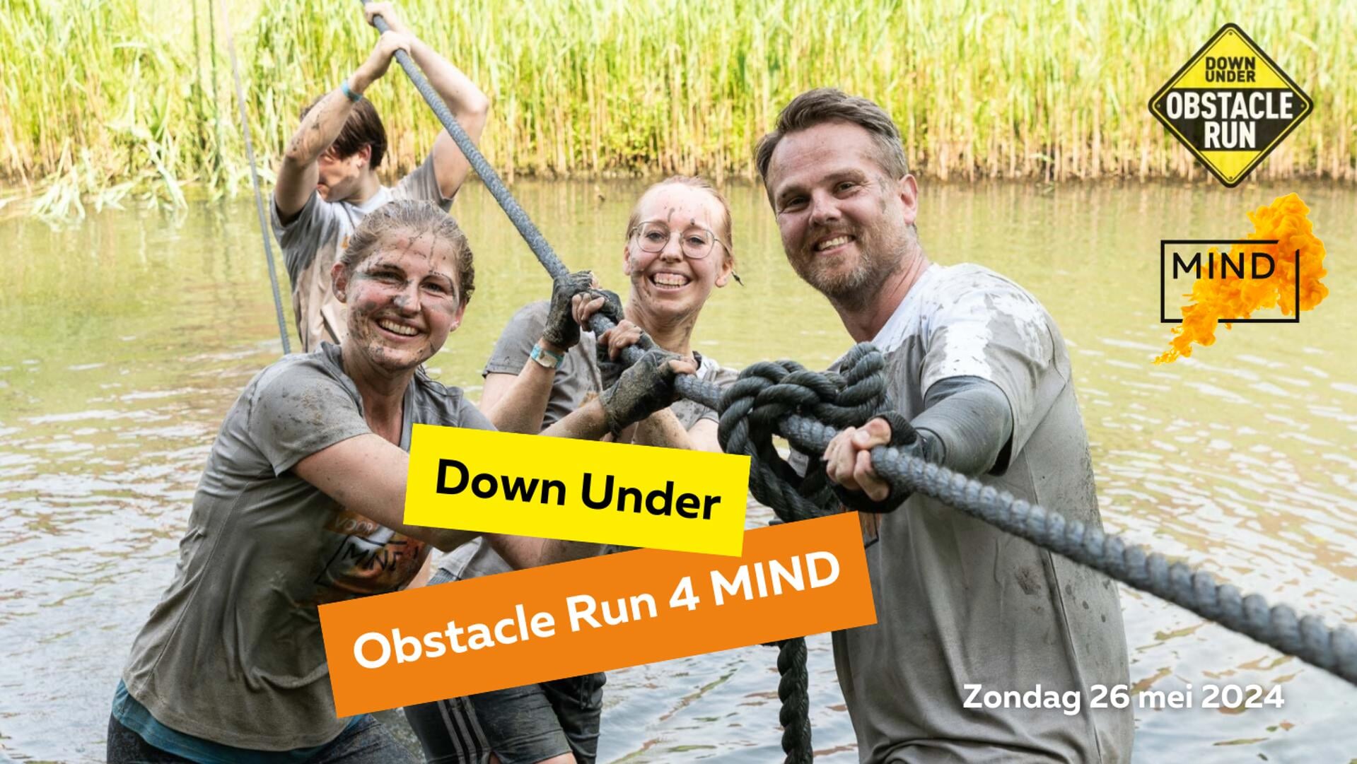 • Obstacle Run voor Stichting MIND in Down Under.