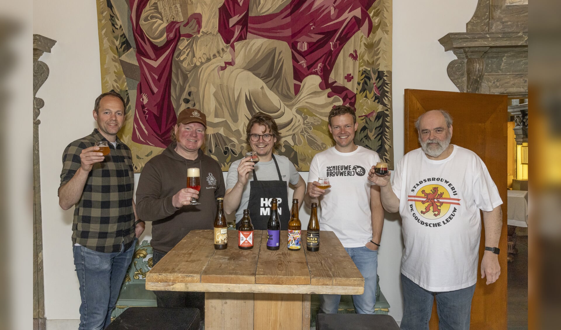 Gouda Bierstad organiseert op zondag 21 april het Gouds bierfestival
