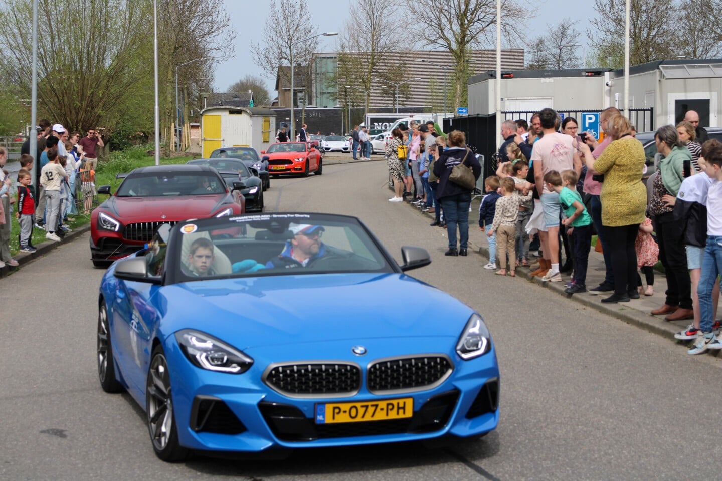 • De Kids and Cars pauze in Bleskensgraaf.
