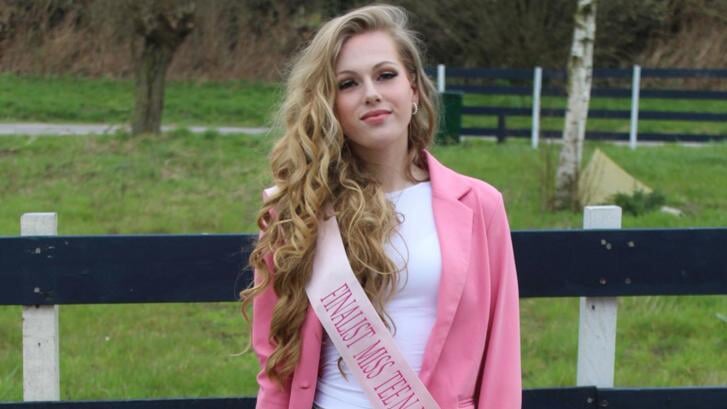 • Lotte Hofland, finalist Miss Teen Nederland.