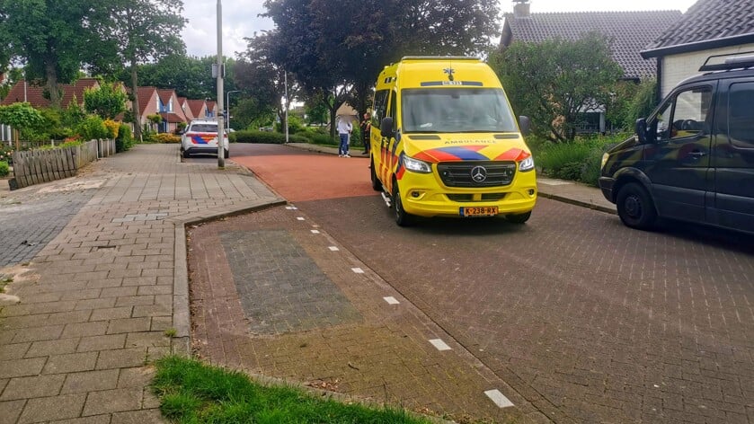 • Eén persoon werd met de ambulance meegenomen naar het ziekenhuis.
