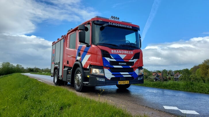 • Nieuwe tankautospuit voor Brandweer Schoonhoven.