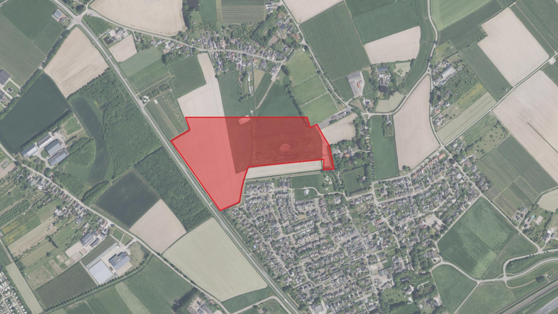 • Het woningbouwplan Teisterbant II ligt ten noorden van de wijk Teisterbant en grenst aan de provinciale weg N834.