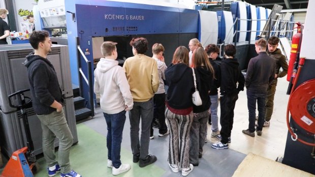Leerlingen Schoonhovens College op bedrijfsbezoek bij Het Kontakt