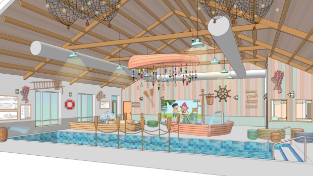 Bouw gestart zwembad ‘Het Boothuis’ op Familie Resort Molenwaard