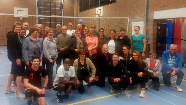 Sportvereniging Ottoland huldigt jubilaris Janet Kappen