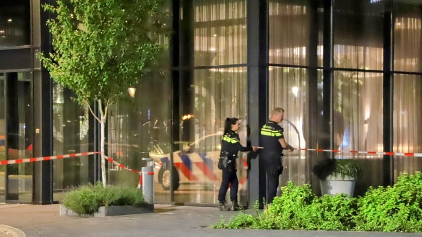 De politie doet forensisch onderzoek.