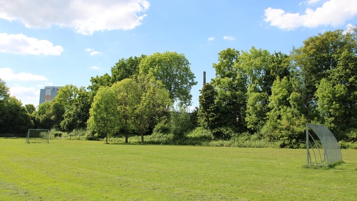 Het huidige trapveldje bij De Badkuip.
