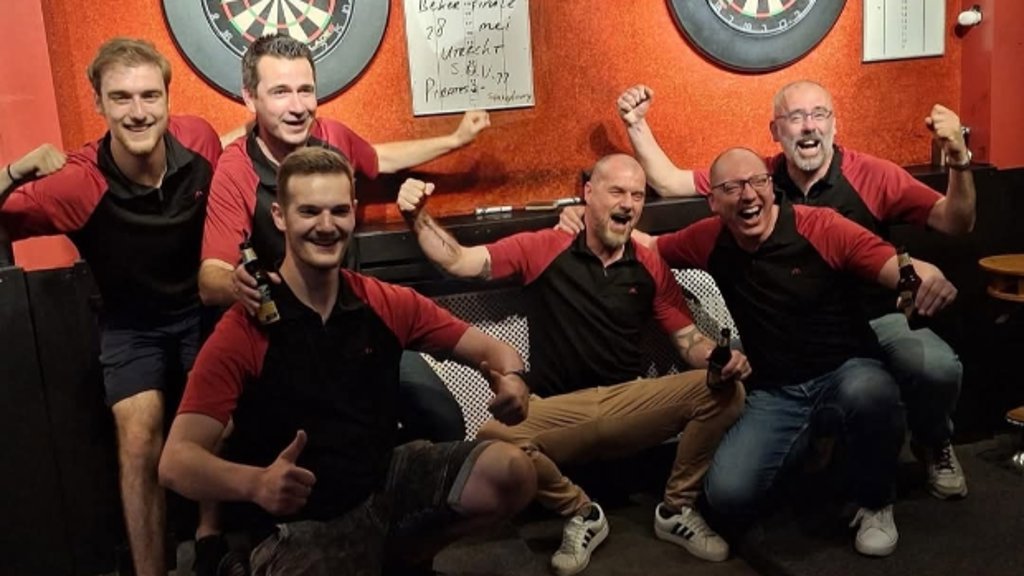P2 na het winnen van de halve finale beker DBMN.