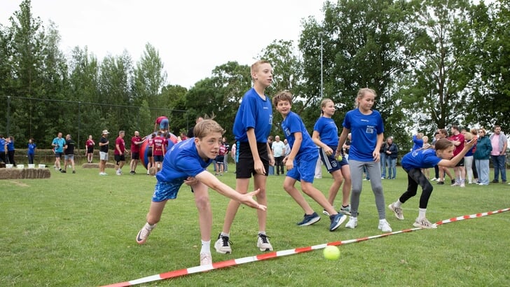Tijdens de West Betuwe Spelen in Beesd 2025.