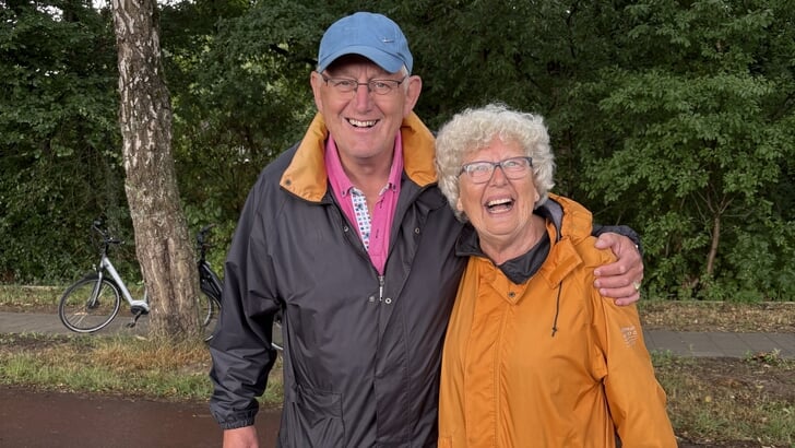 Henriëtte en André ondersteunden elke dag hun wandelvrienden bij de Nijmeegse Vierdaagse.