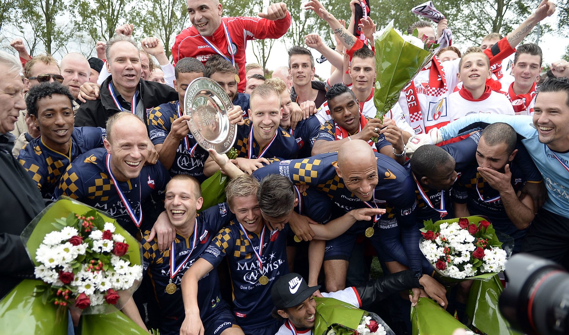 Fotoserie kampioenschap Kozakken Boys