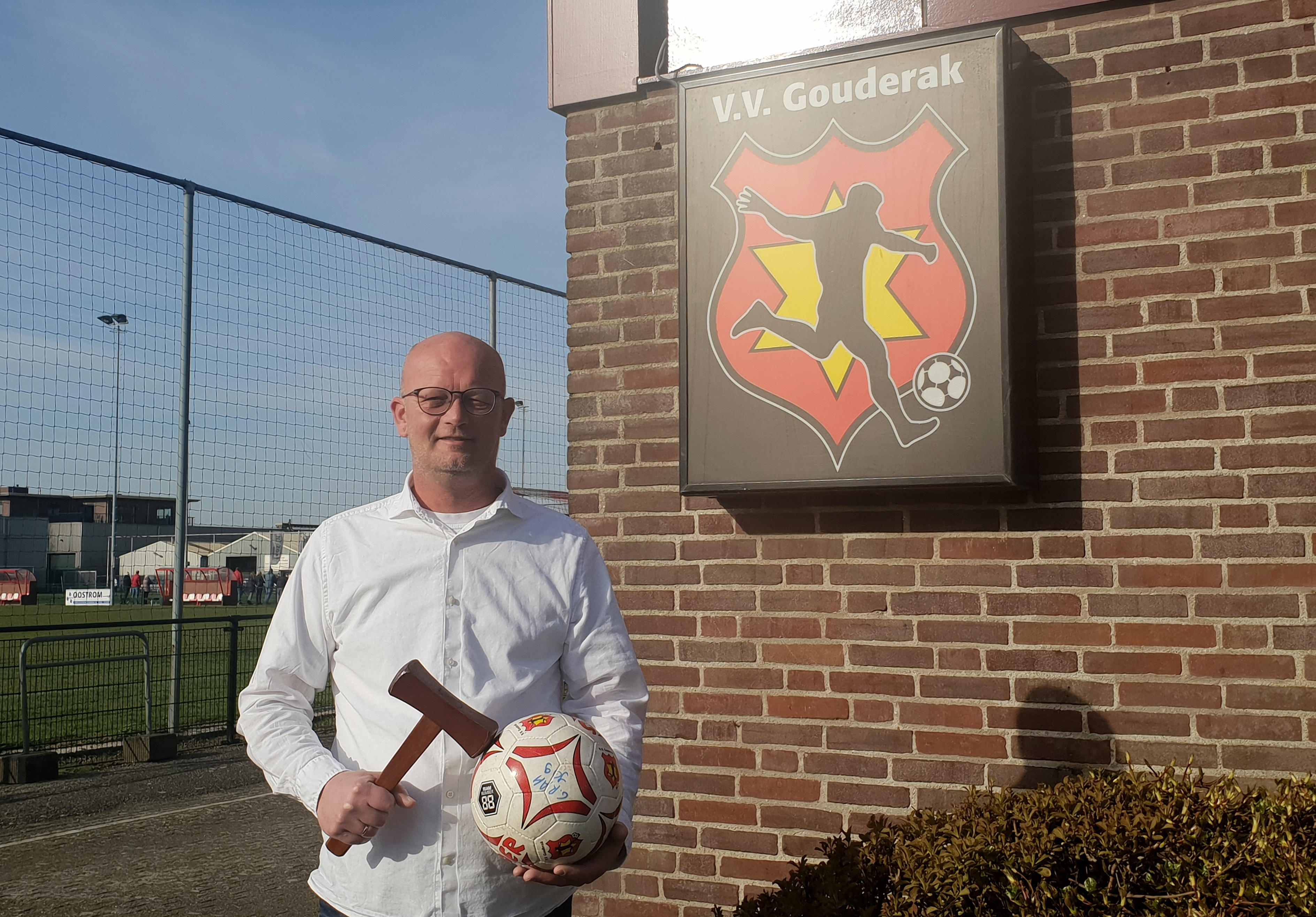 Mark van den Oever voorzitter VV Gouderak