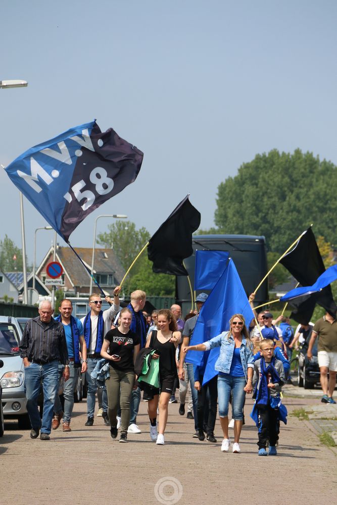 MVV’58 kan zaterdag tegen Kerkwijk kampioen worden