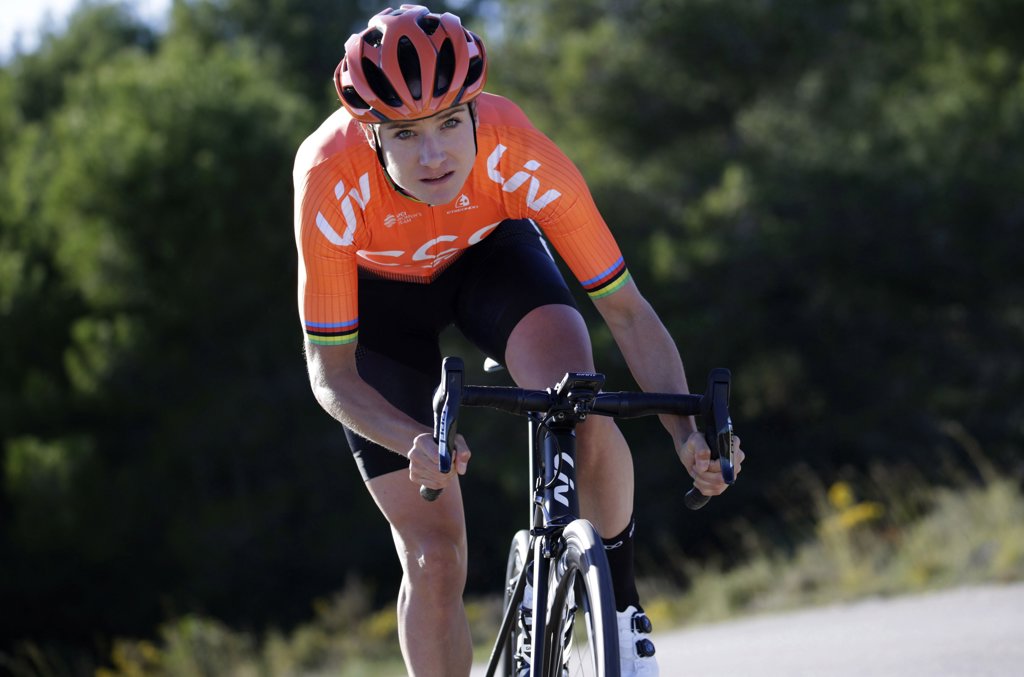 • Marianne Vos blijft fietsen, zolang de gezondheid het toelaat.