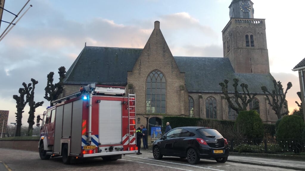 • Brandmelding kerk Streefkerk bleek loos alarm