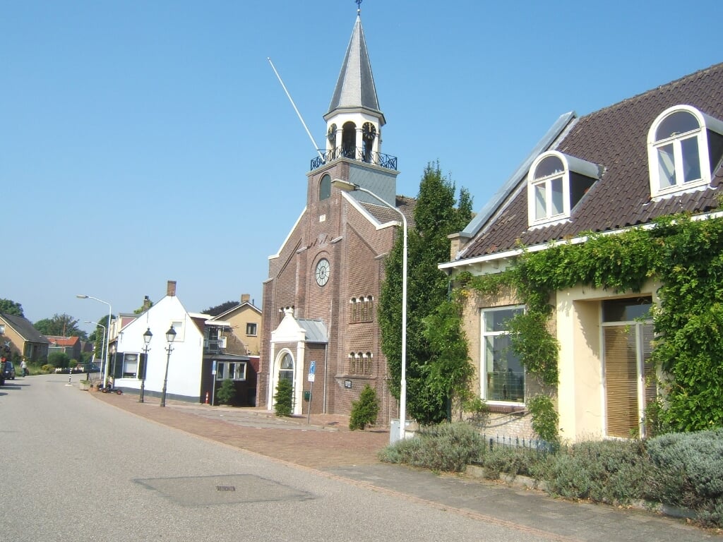 • Het deel van het Papendrechtse dijklint; de Kerkbuurt met de Grote Kerk.
