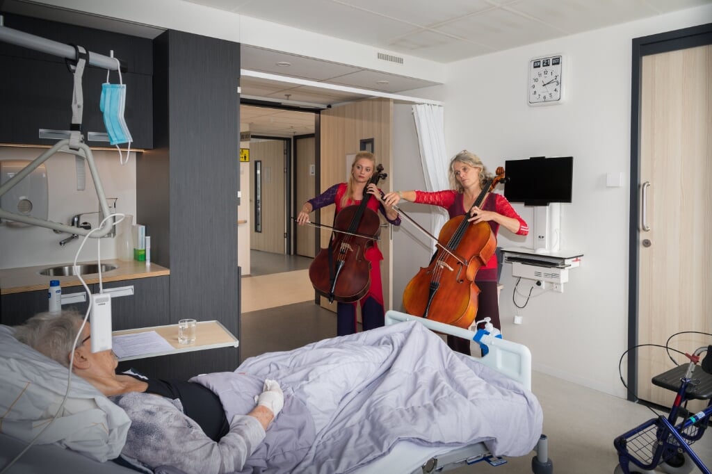 • Muziek aan Bed in het IJsselland Ziekenhuis.