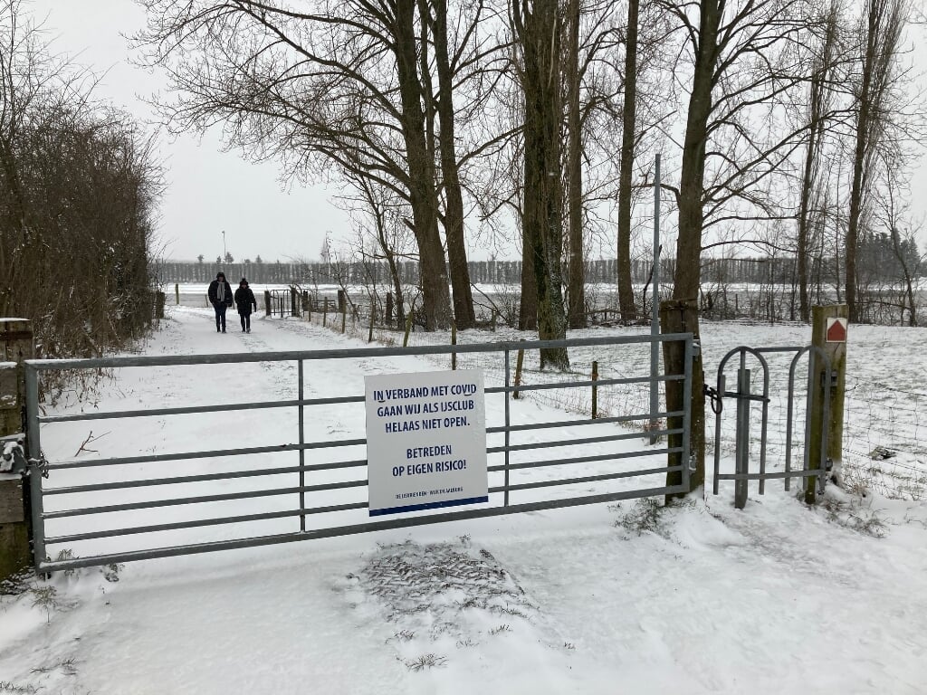 • De IJsvrienden houden de natuurijsbaan in Wijk en Aalburg gesloten.