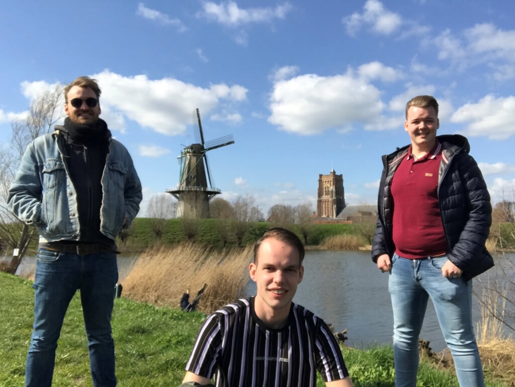 • De drie talenten van AltenaTalent: Niels Kant, Johan van de Wetering en Timo van der Steenhoven.