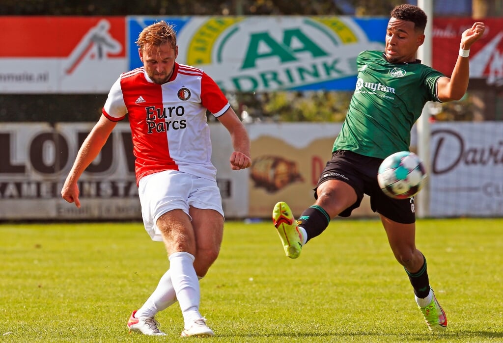 Capelle knokte zich leeg tegen  SC Feyenoord.