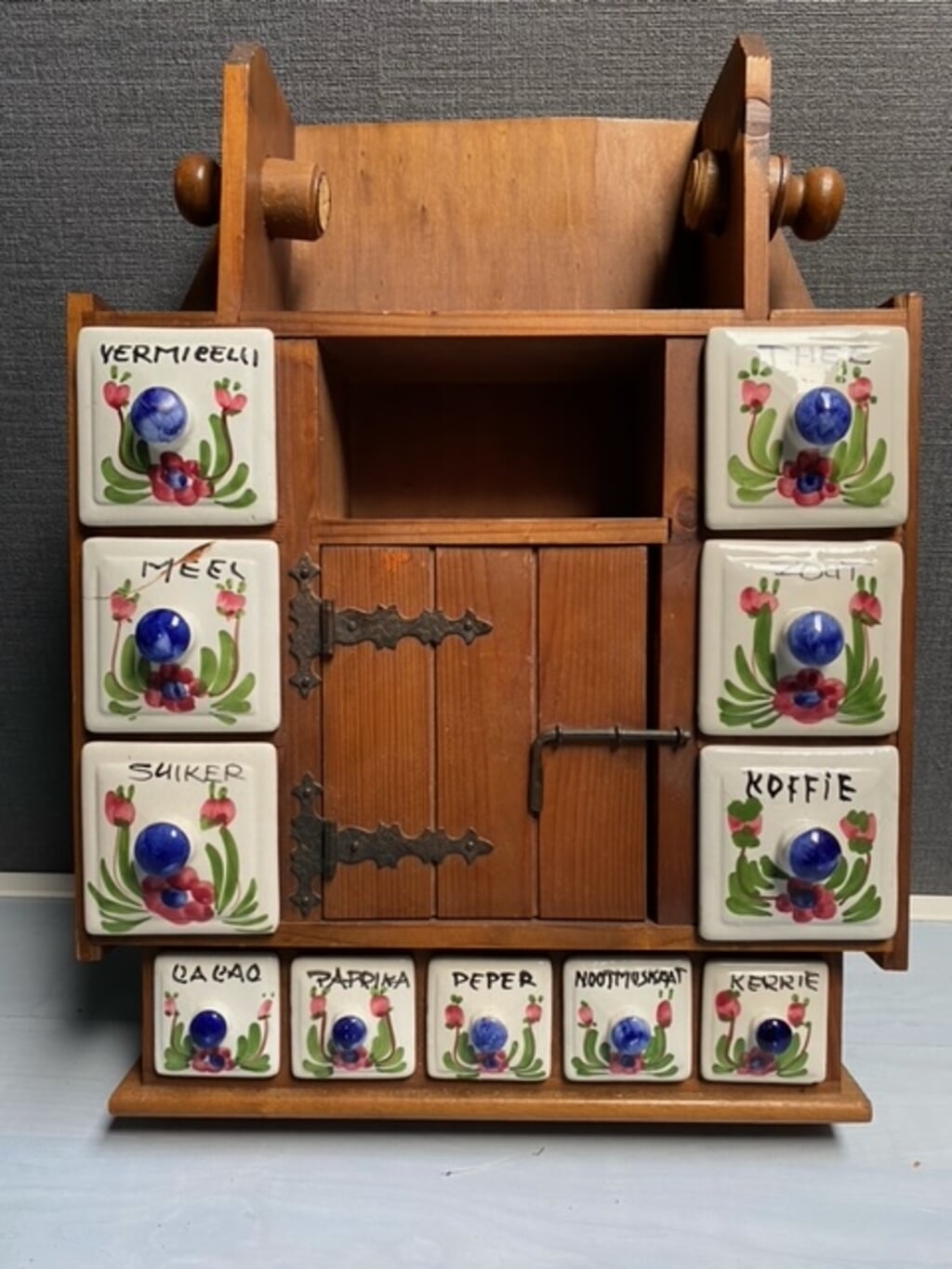 Antiek keuken rek