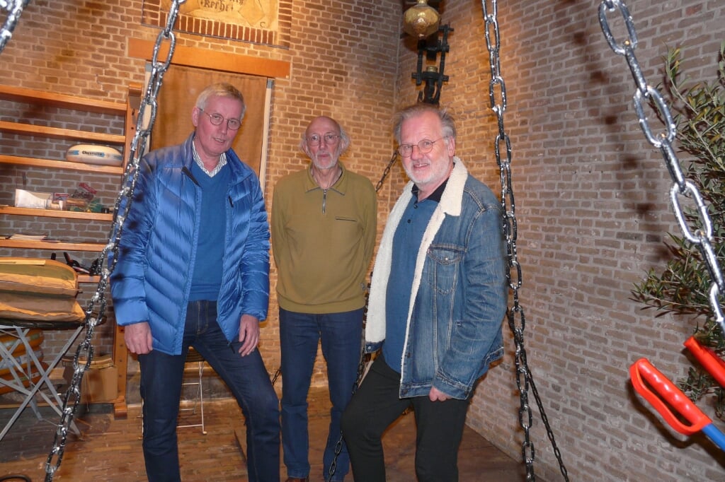 Theo Staats, Jasper van Muijden en Bart Rietveld (van l naar r).