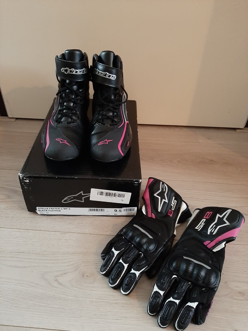 Motorschoenen Stella faster - 2WP S, maat 42 Black Fuchsia