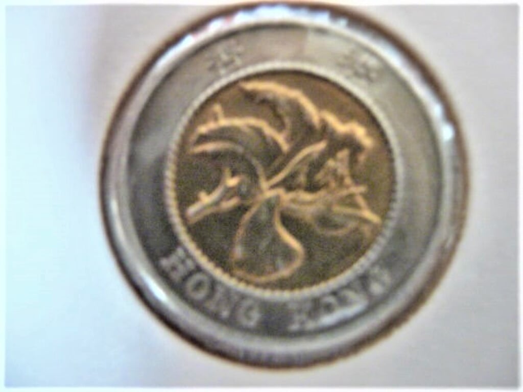 Munt 10 dollar Hong Kong 1994 voor 1,50 euro