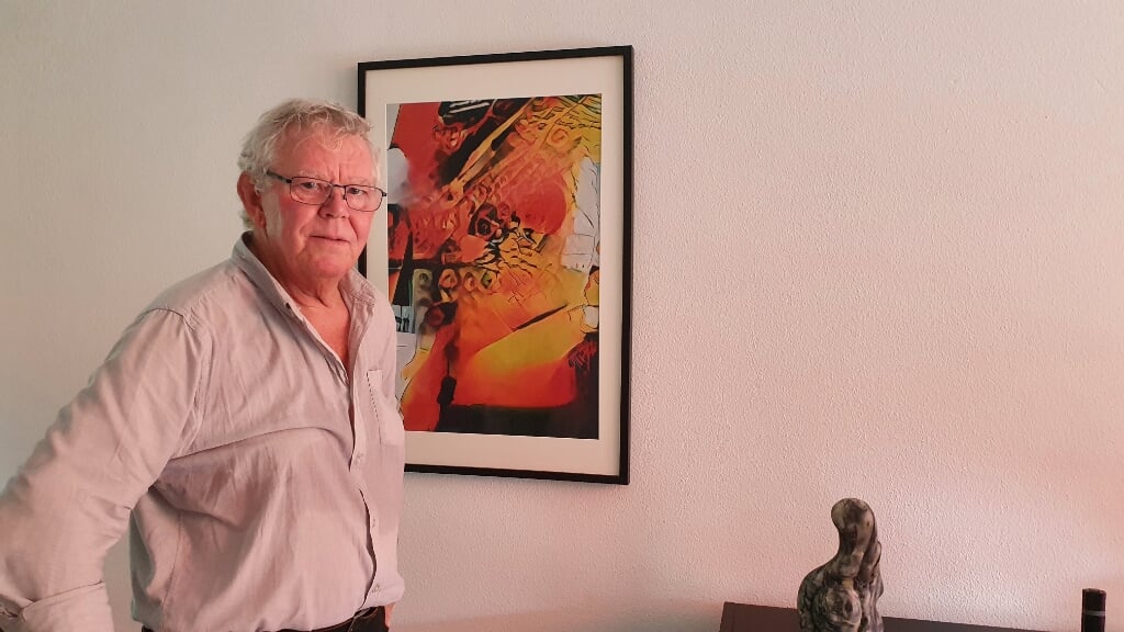 • Frans van der Hilst: niet alleen bevlogen bridgeclubvoorzitter, maar ook actief in schone kunsten.