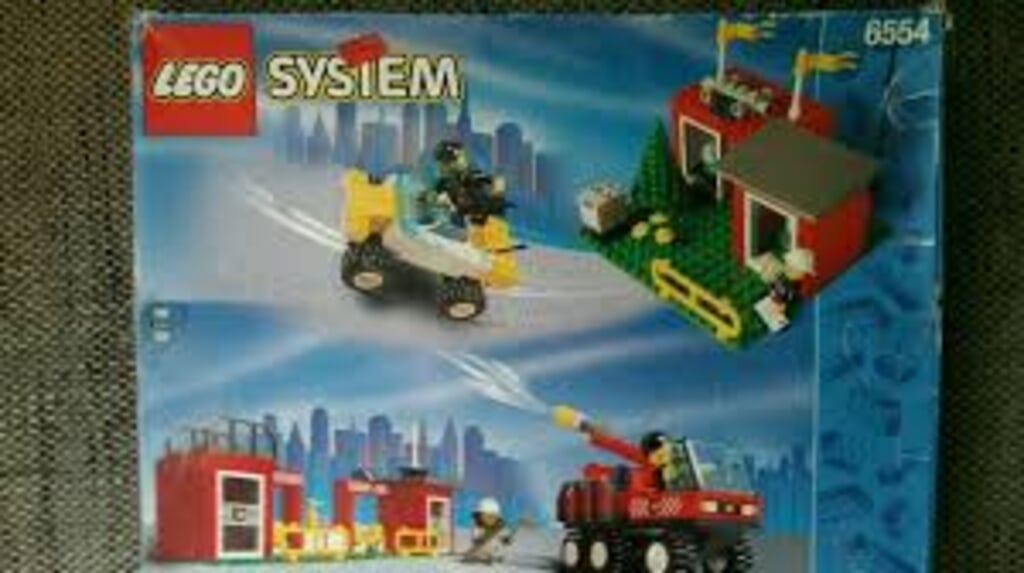 Lego set Brandweerkazerne nr. 6554